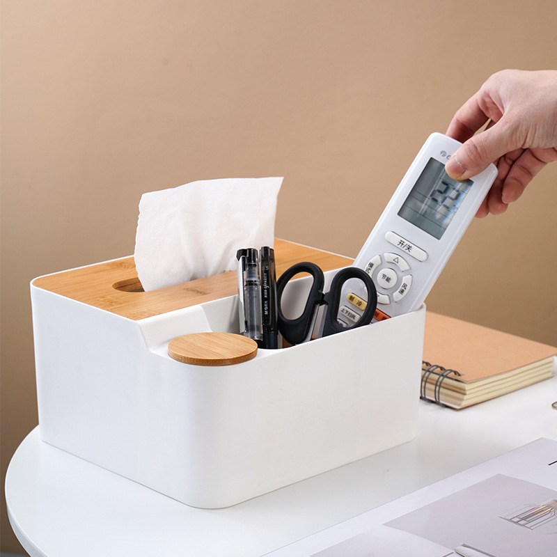 新品 家用纸巾盒客厅茶几木质抽纸盒卫生间纸抽盒遥控器收纳盒多