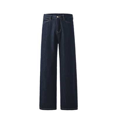 CHANMONTH美式原色牛仔裤男裤子