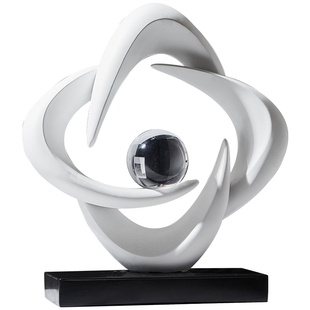 八方来财客厅艺术摆件轻奢高档酒柜电视柜玄关办公室装饰品高级感