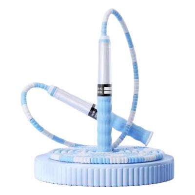 竹节跳绳可写名防缠绕防滑手柄