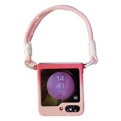 三星zflip6手机壳磨砂pc渐变ins