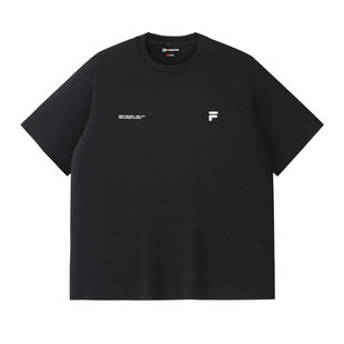 FILA FUSION斐乐潮牌男士速干短袖衫2026夏季新款运动休闲宽松T恤
