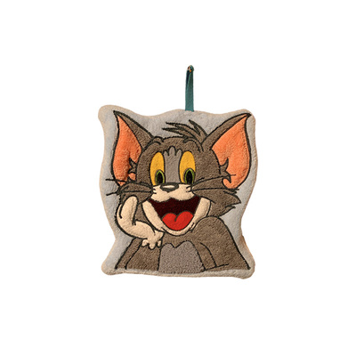 正版猫和老鼠挂式可爱擦手巾