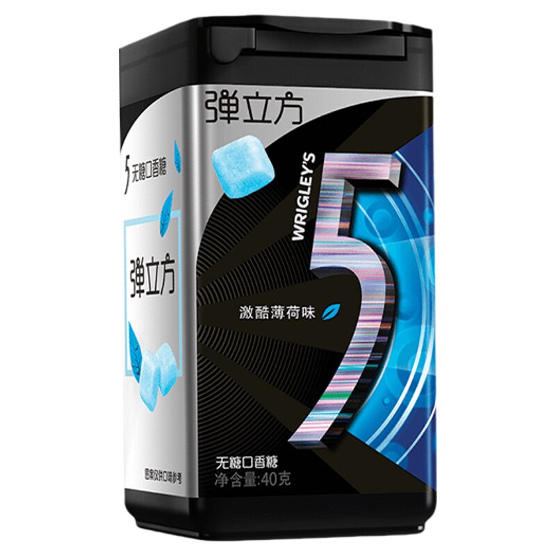 绿箭无糖弹立方木糖醇口香糖