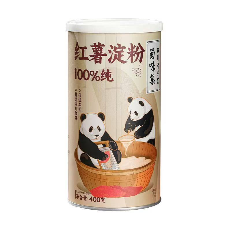 蜀味集红薯淀粉400g罐装红薯粉颗粒家用商用勾芡滑肉小酥肉专用粉