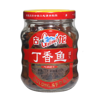 福建厦门古龙油香丁香鱼罐头特产小吃银鱼海味即食熟食凉菜下饭