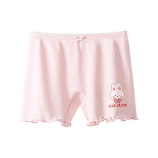 贝肽斯女童防走光安全裤夏季纯棉宝宝打底内裤儿童莫代尔四角底裤