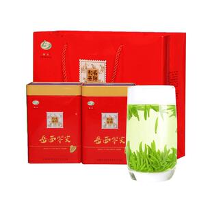 岳西翠尖翠兰茶叶2025新茶特级明前春高山绿茶500g礼盒装国宾礼茶