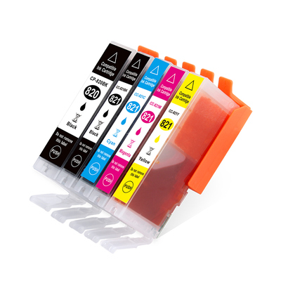 适用佳能PGI-820PGBK CLI-821BKCMY墨盒ip3600 ip3680 IP4600 IP4680 IP4760 IP4780打印机MP988 MP996墨水匣