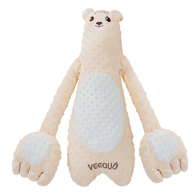 高童婴儿大白熊拍打神器排气枕头