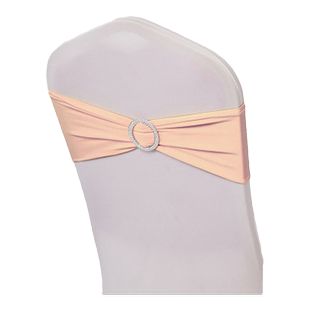 婚庆婚礼弹力椅背箍免系蝴蝶结椅背绑带箍带椅背扣椅背花装饰