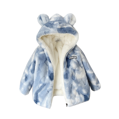 2025新款儿童冬季加绒外套