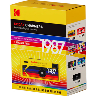 柯达Kodak Charmera钥匙链1987迷你数码相机盲盒现货