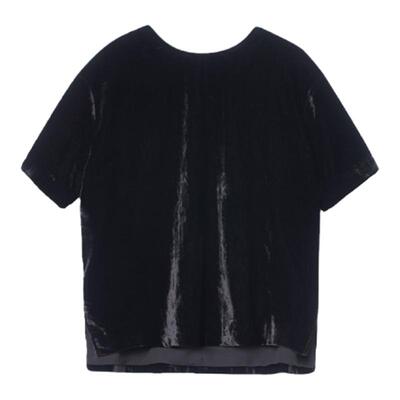 THESOONG真丝短袖T恤