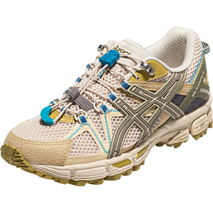 ASICS亚瑟士女子跑鞋GEL-KAHANA 8 FL撞色越野舒适运动鞋1012B634