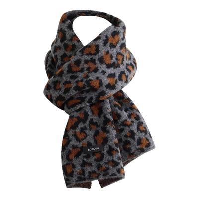 手感超舒服~时尚洋气豹纹围巾