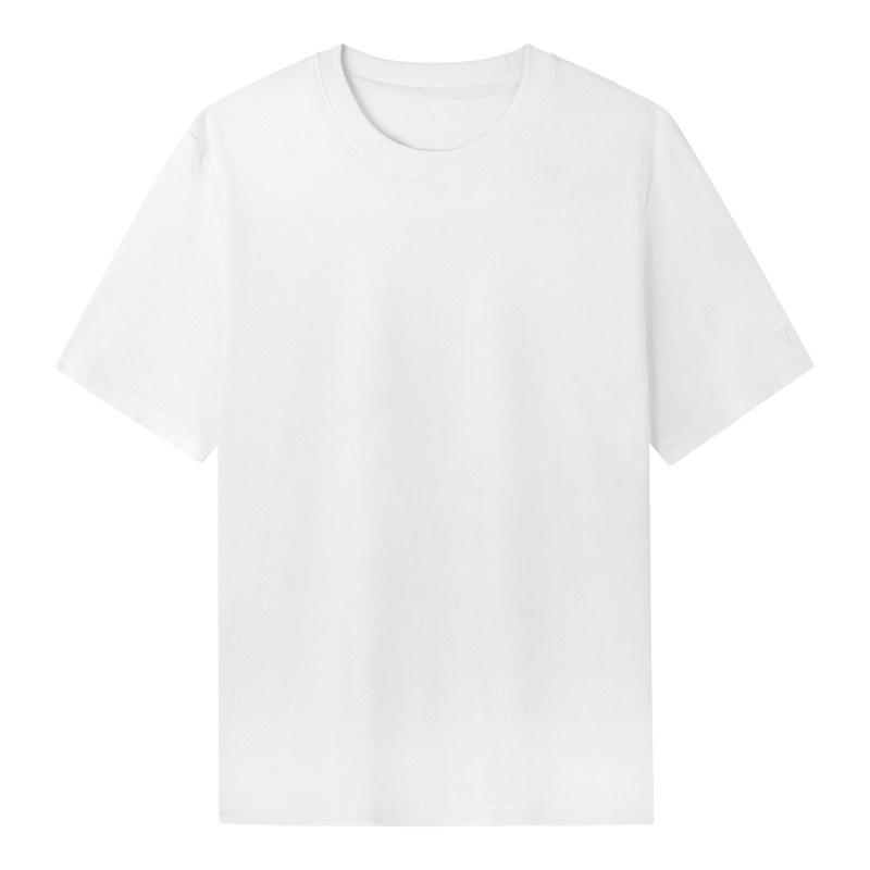 白小T三代冰柔棉纯色圆领t恤夏季新款凉感抗菌百搭男女款体恤衫