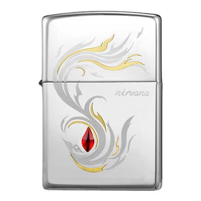 之宝一羽成凤煤油防风打火机