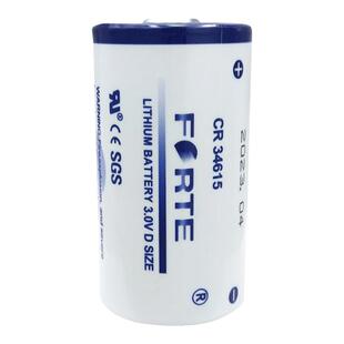 Forte孚特CR34615智能水表燃气表涡街流量计基站设备1号3V锂电池D