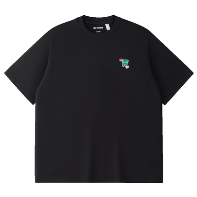 FILAFUSION斐乐中性针织短袖衫