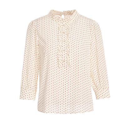 乔万尼日系女士衬衫夏季新款年设计感小众真丝上衣高级感EF2C310