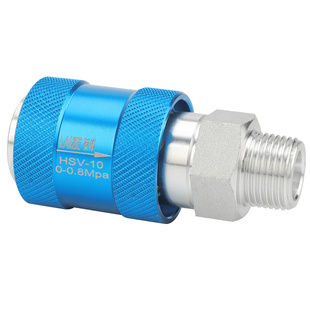 气动手滑阀HSV-06/08/10/15手推阀滑动开关阀控制排气阀2分3分4分