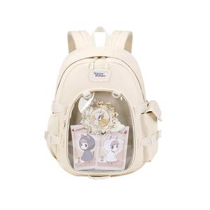 meowbunny&喵小兔联名 可爱少女初高中学生书包双肩包痛包日系ins
