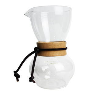 吉泰儿分享壶 滤布法兰绒玻璃过滤网滴漏式过滤袋手冲咖啡壶套装