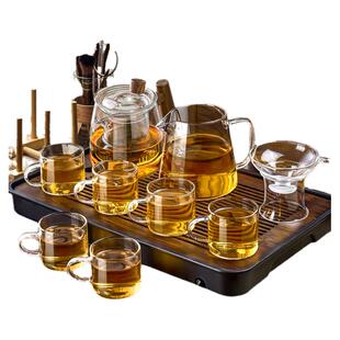 茶具套装2024新款家用玻璃茶杯轻奢高档功夫茶具配件茶具用品大全