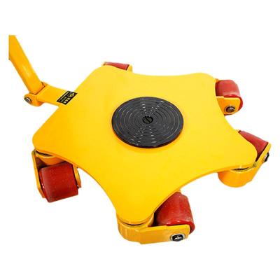 沪工正品搬运坦克车组合套装重物移位搬运地坦克配套千斤顶万向轮