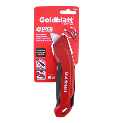 美国Goldblatt美工刀重型割刀便携家用地毯刀裁纸刀铝合金壁纸刀