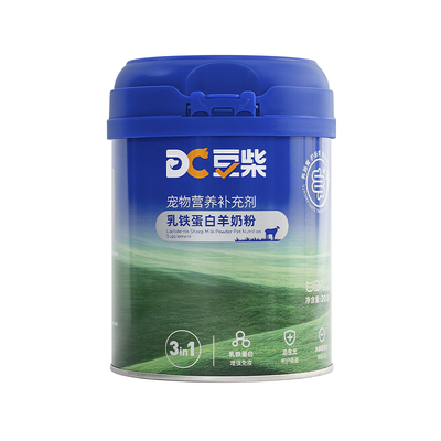 豆柴宠物羊奶粉低敏感增活力
