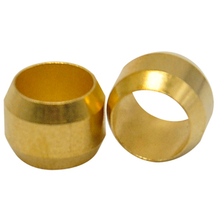 纯铜卡圈4/6毫米PB-4/B1061C双锥卡套密封圈油管卡箍油令头小戒指