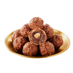 金球榛子果仁威化榛仁巴旦木巧克力球结婚喜糖果散装批发网红零食