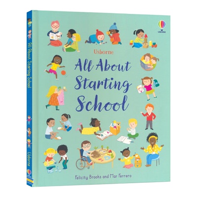 【自营】Usborne All About Starting School 尤斯伯恩 入学全知道 幼儿百科科普绘本 英文原版进口儿童图书