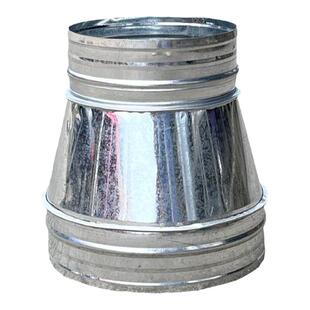 镀锌白铁皮变径大小头通风排烟管变径不锈钢异径接头大转小喇叭口