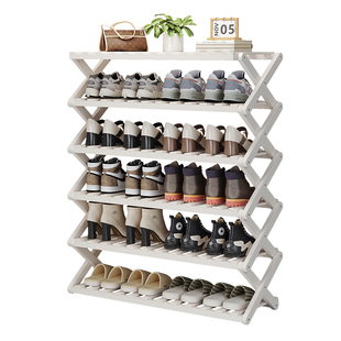 免安装折叠鞋架多层家用门口租房好物宿舍简易小型置物柜不占空间