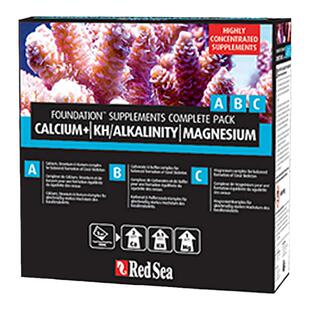 红海RedSea珊瑚基础元素ABC套装液体 海缸KH补充液 钙镁锶添加剂