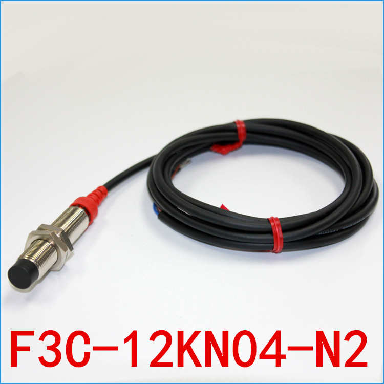 F&C嘉准M12金属接近开关F3C-12KN04-N/N2/P/P2 R2M三线24VNPN常开