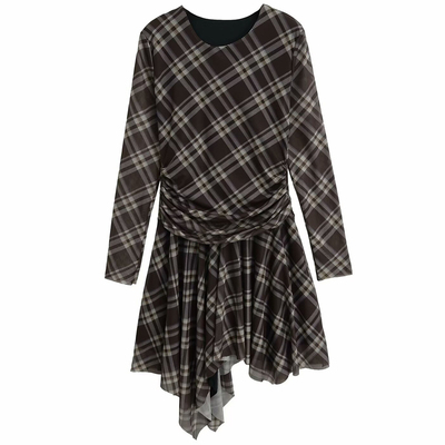 ZARluvip查罗都市格调风连衣裙女