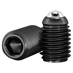 12.9级波仔螺丝玻子波珠定位珠钢珠紧定弹簧柱塞M3M4M5M6M8M10M16