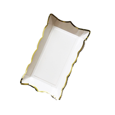 食品级一次性烧烤长方形蛋糕盘