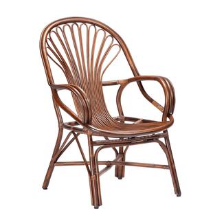 长青堂全藤藤椅家用阳台编织椅子藤条靠背椅老式休闲椅单人办公椅