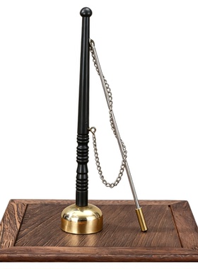 木柄直柄伸缩铜罄引磬佛具