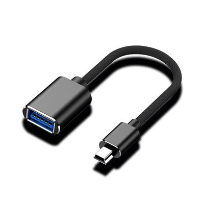 MiniUSB转USB3.0车载口连U盘MP3