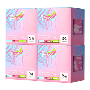 【优于新国标】Tmaxx卫生棉条导管式姨妈棉棒卫生巾塞月经旗舰店