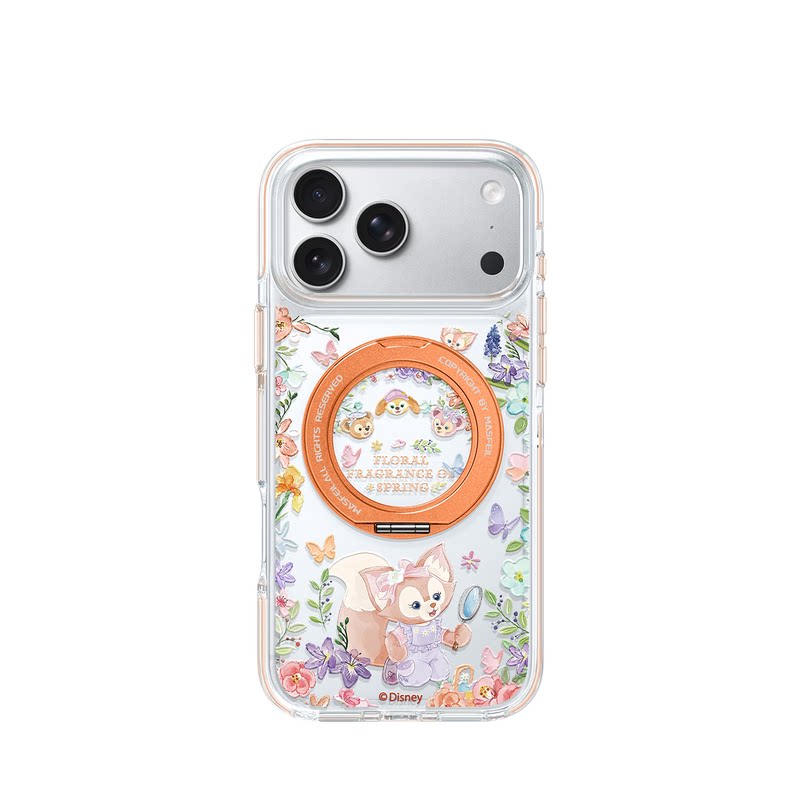 MASFEIL× 春日贝儿适用iPhone18Promax手机壳新款ip16磁吸带支架Go8苹果17Pro保护套支点透明高级感15可爱13