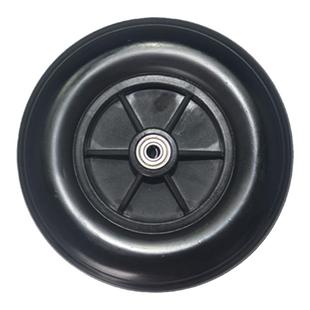 通用互邦贝珍手电动轮椅前轮配件实心轮胎687寸小轮子手推车