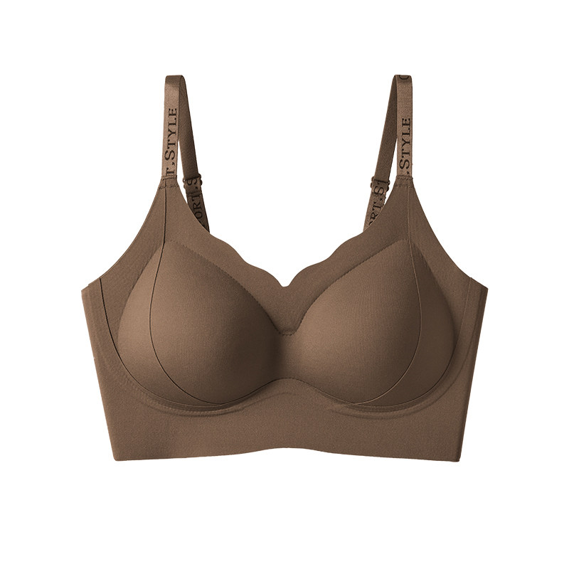 创宙 初禾念内衣女大胸显小夏季无痕防下垂无钢圈收副乳支撑美背文胸罩