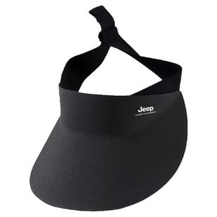 jeep吉普空顶帽男士夏季防晒折叠遮阳帽防紫外线男款运动太阳帽子